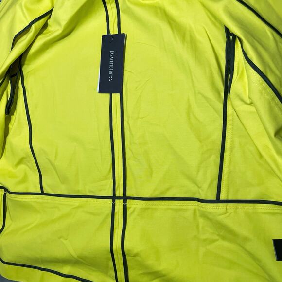 NEW Lafayette 148 New York Zip Up Jacket Parakeet Yellow - Size P (Petite Small) - Picture 7 of 12